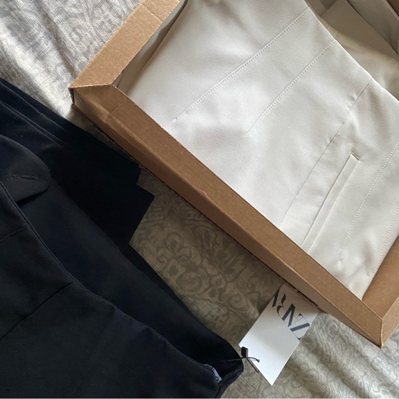 Zara trouser / work pants, size small in Black - Picture 3 of 4